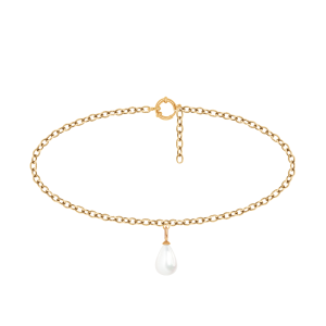 Bransoletka na kostkę z zawieszką Pearls