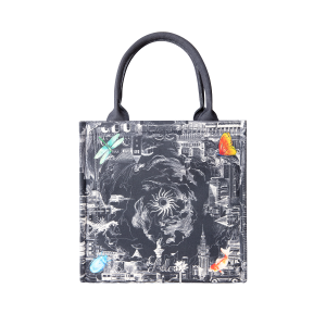 Shopper Opowieść 48.4 z tkaniny Canvas, granatowy
