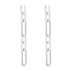Kolczyki Krokodyl No. 3, posrebrzane