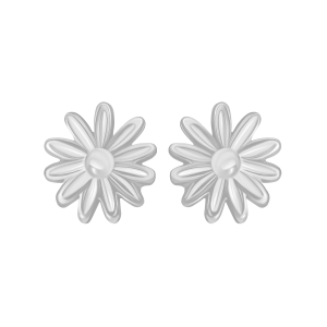 Kolczyki Flowers Etincelle srebrne