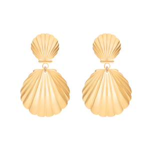 Kolczyki Venus 3,4 cm pozłacane