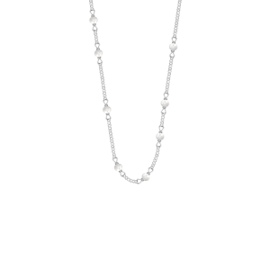 Naszyjnik Pearls posrebrzany 40+5 cm