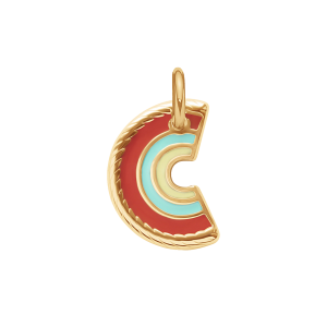 Zawieszka Rainbow pozłacana 1,5 cm