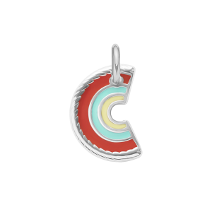 Zawieszka Rainbow posrebrzana 1,5 cm