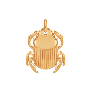 Skarabeusz 1,5 cm pozłacany