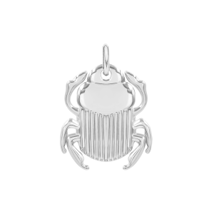 Skarabeusz 1,5 cm posrebrzany