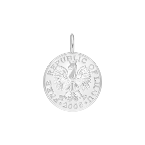 Zawieszka wisząca Moneta, 1,5 cm, SR