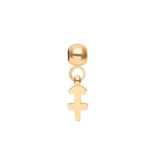 Zawieszka Charming znak zodiaku Strzelec pozłacany