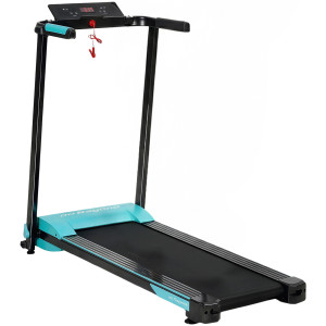 Sportnow Tapis Roulant Pieghevole con Controllo Gestuale, Azzurro   Aosom Italy