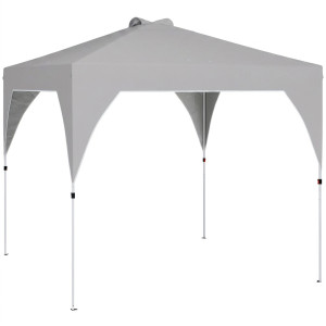 Outsunny Gazebo 3x3m Pieghevole, Facile Montaggio Pulsante, UPF 50+ Protezione   Aosom Italy