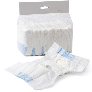 Pawhut Pannolini per Cani Femmina, 48 pezzi, Taglia M con Fascia Elastica Regolabile, 48x35x1 cm, Bianco   Aosom Italy