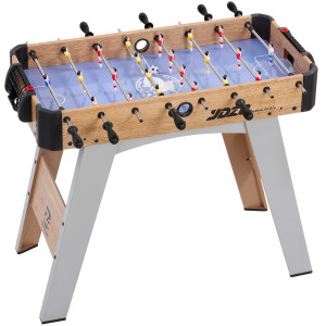Sportnow Calcio Balilla con 2 Segnapunti Manuali, Mini Tavolo da 89 cm per Famiglia, Viola   Aosom Italy