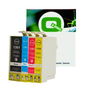Q-Nomic T1305 Pack 4 Colores (BK/C/M/Y)