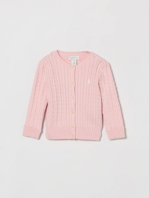 POLO RALPH LAUREN Pull Enfant couleur Rose 12M