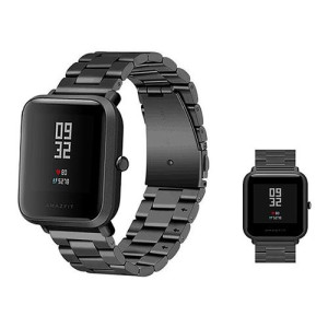 Huami Amazfit Bip Steel Watchband Black