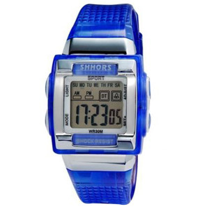 SHORS SH-358 LED Watch Blue
