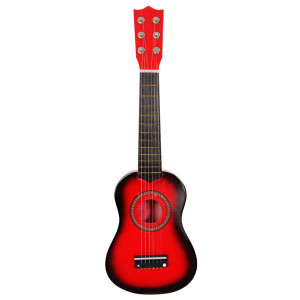 21 Inch Acoustic Guitar 6 String Red
