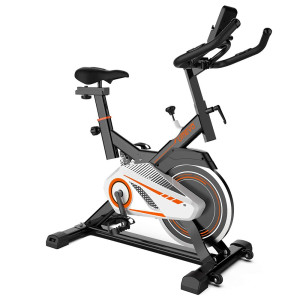 UREVO Indoor Cycling Bike Stationary Exercise Fitness Spinning Bike