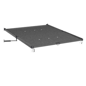 Auvent pour pergola bioclimatique MAJAÉ Granit 3,6 x m - L. 158 cm Aluminium, polyester Hespéride