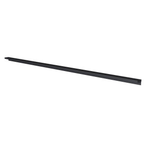Rails de rideaux et moustiquaires pour pergola bioclimatique MAJAÉ Graphite 3,6 x m - L. 170 4,8 cm Aluminium Hespéride