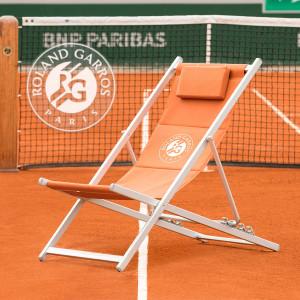Chilienne de jardin Porte d'Auteuil Terre battue 4 positions - Roland-Garros x Hespéride
