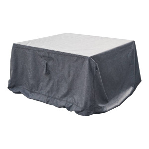 Housse de protection HAMBO pour table rectangulaire Gris M 225 x 125 80 cm - Polyester Hespéride