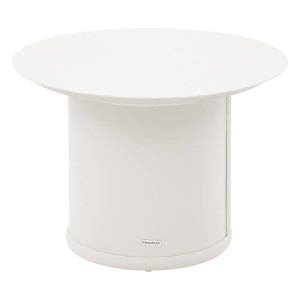 Table basse de jardin ronde OLIMIO Avoine 68 x 50 cm - Aluminium traité époxy Hespéride