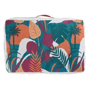 ATMOSPHERA Coussin de sol d'extérieur YUCATAN Multicolore 60 x 40 cm - Coton, Polyester, Acrylique Hespéride