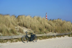 Fototapete Fahrrad, reisen, Sand, Sommer, Strand
