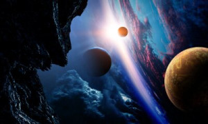 Fototapete Weltall Planeten, Weltraum, galaxy, Astronomie, Kosmos