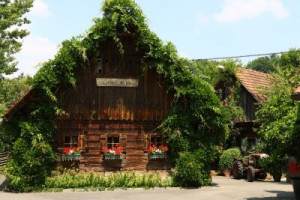 Fototapete Andere Holz, Alter, rustikal, Bauernhof, Wanderung