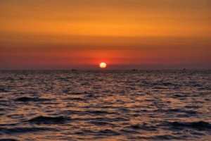 Fototapete Andere Sonnenuntergang, Sonne, Meer, Himmel, Ozean