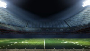 Fototapete Andere Fußball, amerikanisch, Stadion, Spiel, Ball