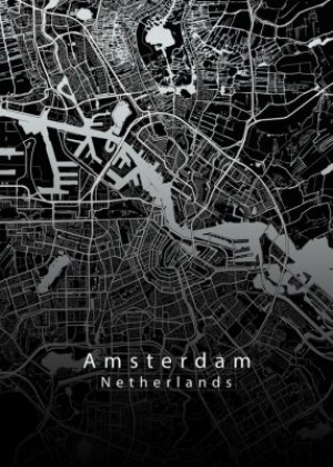 Fototapete Andere amsterdam, holland, Blaupause, Technologie, Design