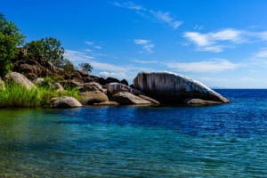 Fototapete Andere Meer, Wasser, Strand, Insel, blau