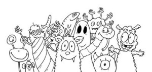 Fototapete Andere malen, Kind, Illustration, ziehen, Zeichnen