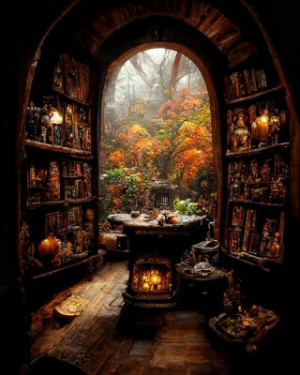 Fototapete Andere gemütlich, Bungalow, Kabine, Herbst, Oktober