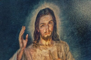 Fototapete Bild, Malerei, Religion, heilig, Glaube