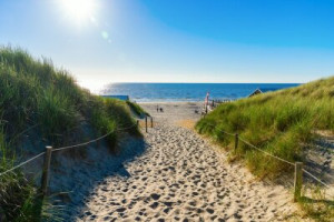 Fototapete Andere Strand, blau, Küste, Ziel, Düne