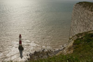 Fototapete england, Englisch-Kanal, Sussex, Antenne, Kreide