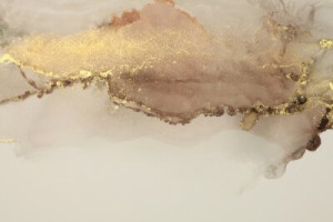 Fototapete Gold, glistering, Wasserfarbe, Marmor, fließen