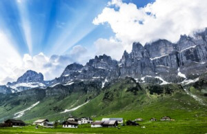 Fototapete Andere montieren, Schweiz, Spitze, Alpen, europa