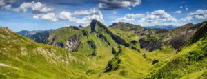 Fototapete Andere Alpen, Panorama, Sommer, montieren, ansehen