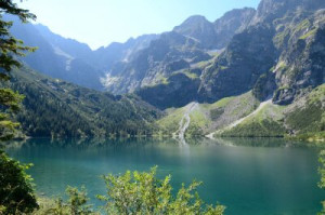 Fototapete Andere Sommer, grün, Wald, Urlaub, Berg