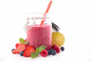 Fototapete Andere Beerenfrucht, Beere, Obst, Smoothie, Saft