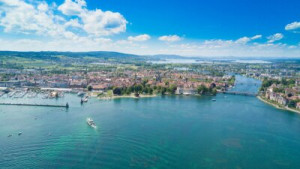 Fototapete Andere Meer, Stadt, Panorama, Wasser, reisen