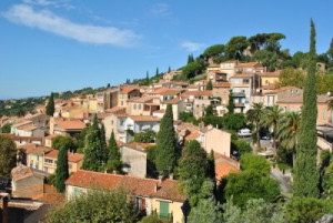 Fototapete Andere Meer, Frankreich, überwachen, Dorf, provence