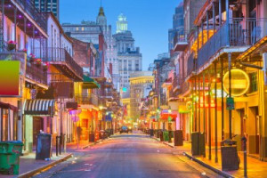 Fototapete Andere New Orleans, Louisiana, Innenstadt, französisch Quar