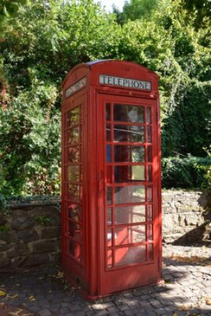 Fototapete Andere telefonieren, red, Box, london, Schuppen