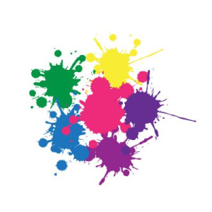 Fototapete Andere malen, Tinte, schmutzig, Ort, befleckt
